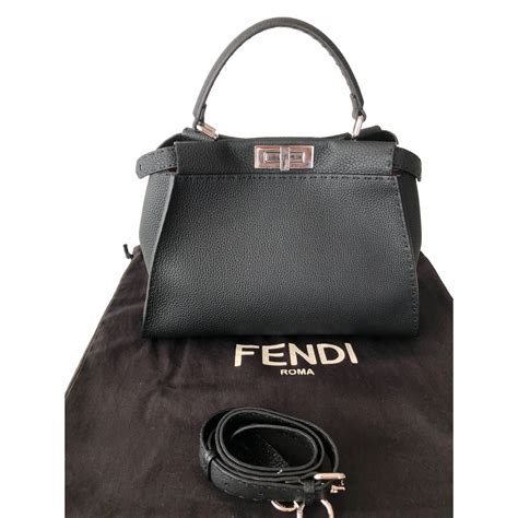 borsa fendi volant|fendi black handbags.